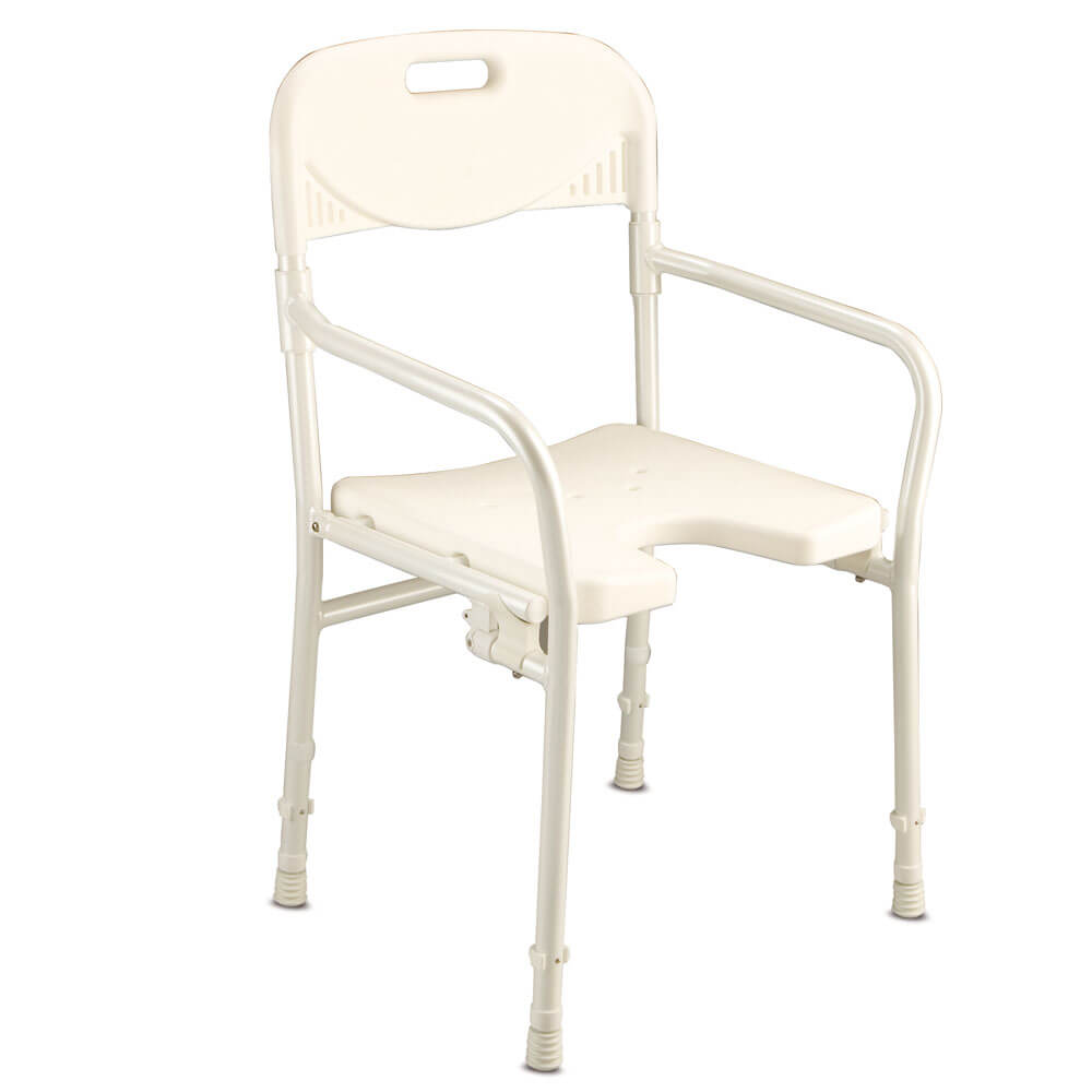 folding shower chair care quip