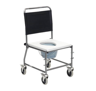 Glideabout Commode with Removable Armrests CWC004SVAU by Drive