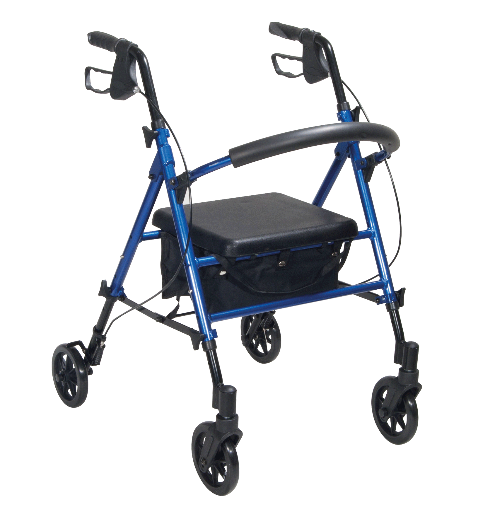 Drive - Adjustable Seat Height Walker / Rollator Vivid Blue R8BLHAAU by Drive