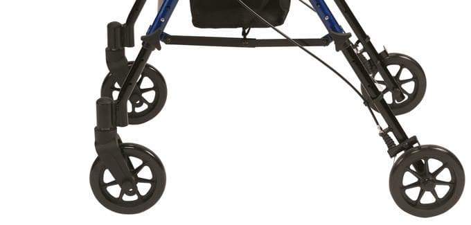 Drive - Adjustable Seat Height Walker / Rollator by Drive