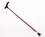 Aluminium T-Handle Canes Red 51016 by Quintro Health Care