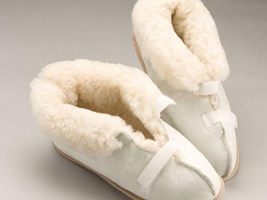 Care Quip - Sheepskin Slippers Closed Toe by Care Quip