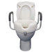 Raised Toilet Seat with Armrests 10cm SMBF1230B by SAFETY & MOB