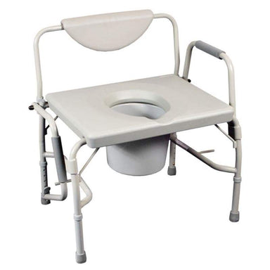 Bariatric Drop Arm Commode/Over Toilet Aid SMBT7206 by SAFETY & MOB