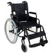 Lightweight Self-Propelled Wheelchair Black Frame SMW100 by SAFETY & MOB