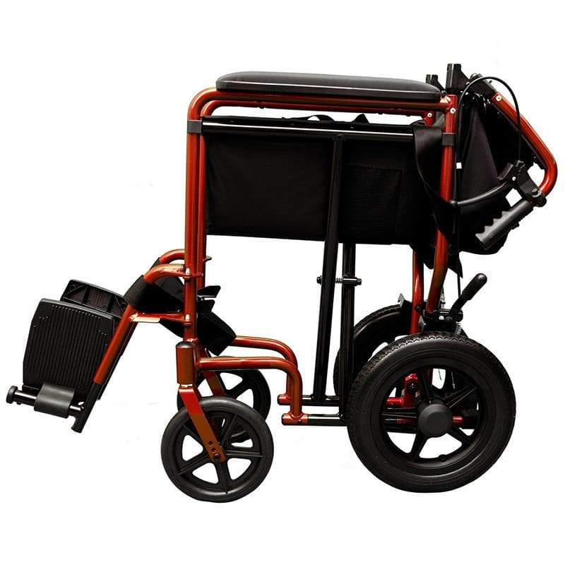 Lightweight Economy Transit Wheelchair SMW140 by SAFETY & MOB