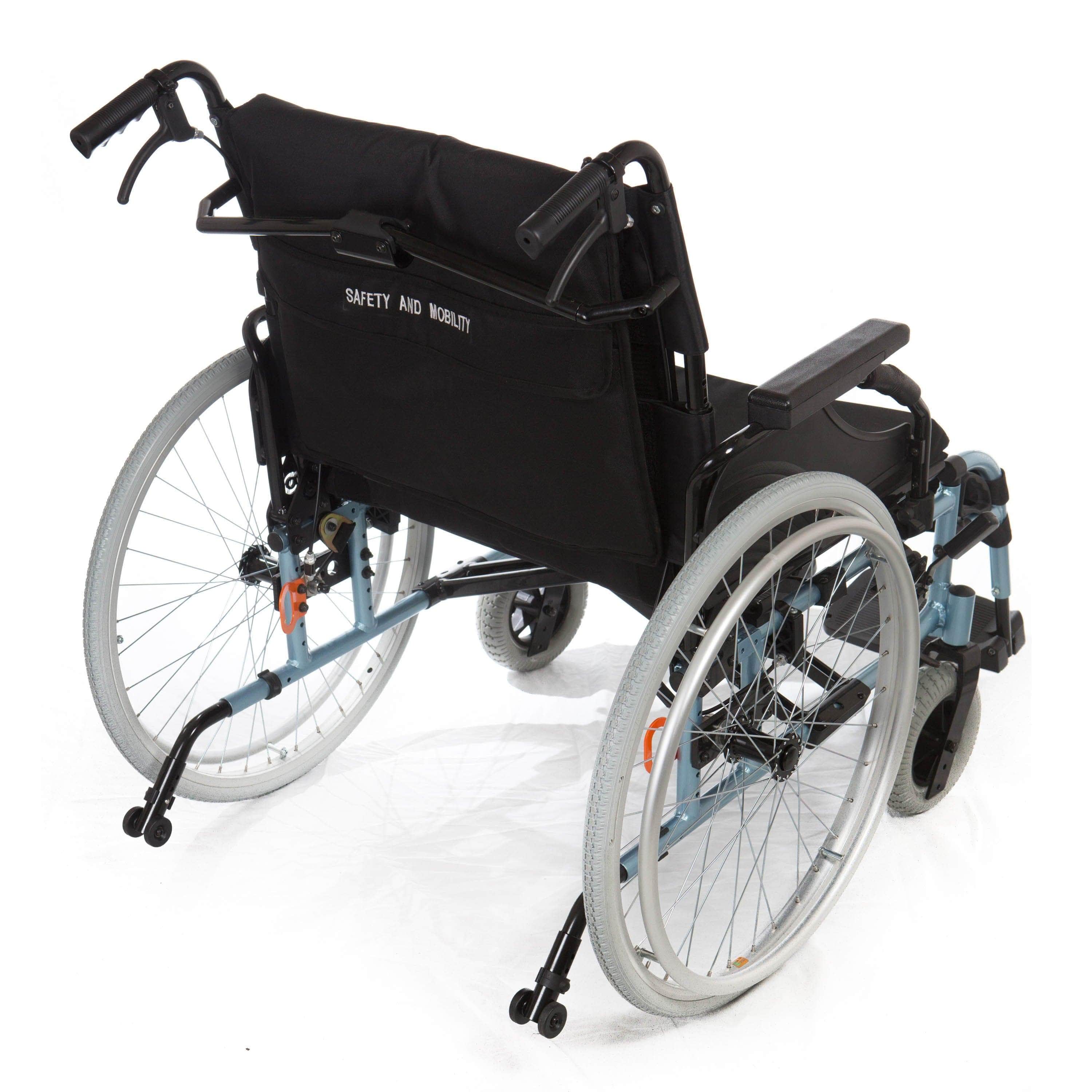 56cm Seat Bariatric Wheelchair - SWL 190kg SMW356 by SAFETY & MOB