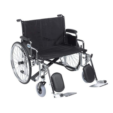 Elevating Legrests for Drive Bariatric Sentra Heavy Duty Wheelchair HDLERAU by Drive